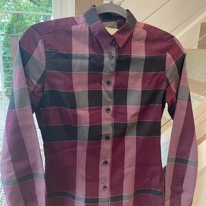 Women’s Burberry Burgundy Shirt